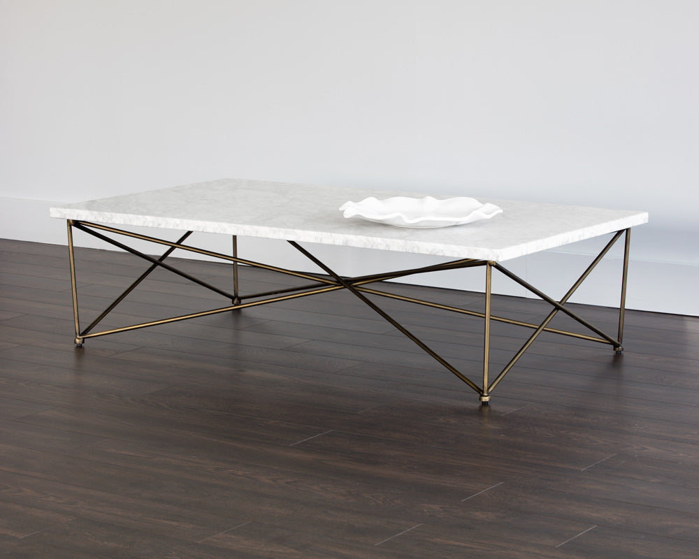 American Home Furniture | Sunpan - Skyy Coffee Table - Rectangular