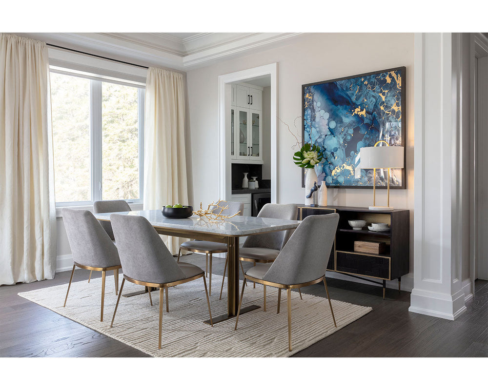 American Home Furniture | Sunpan - Ambrosia Dining Table - 79"