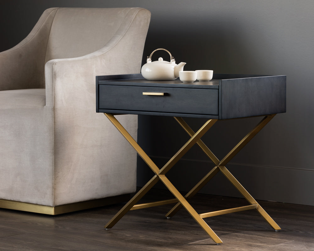 American Home Furniture | Sunpan - Tanana End Table