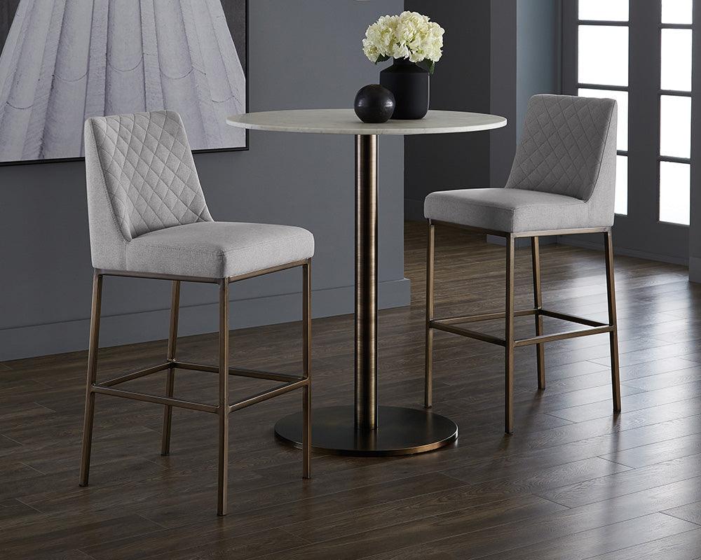 Sunpan Enco Bar Table - Round BAR + BAR CARTS