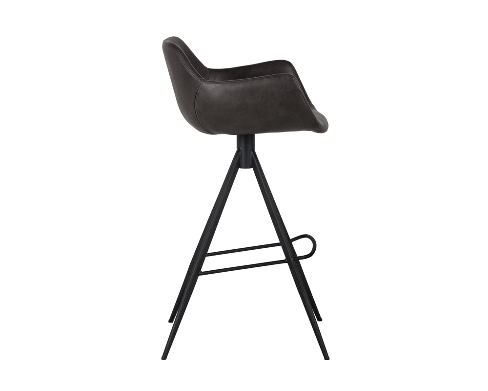 American Home Furniture | Sunpan - Owen Swivel Barstool 