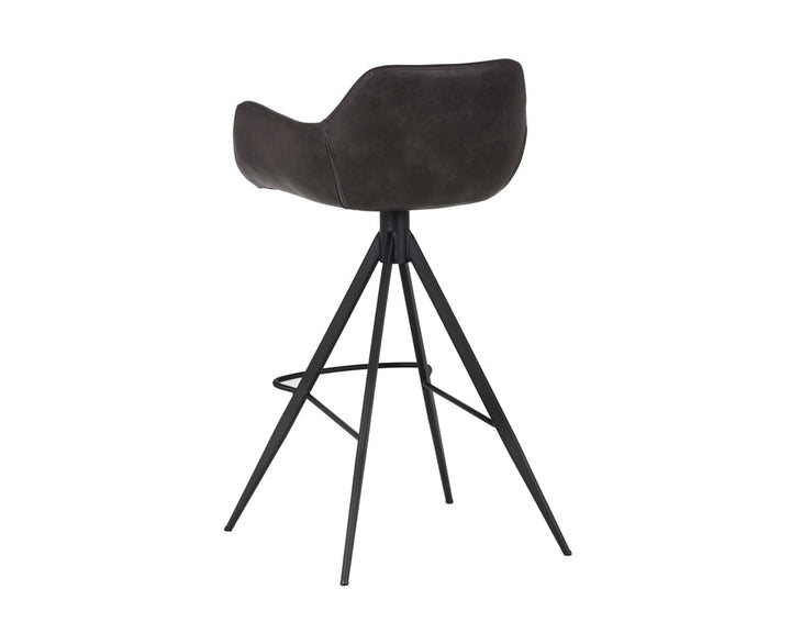 American Home Furniture | Sunpan - Owen Swivel Barstool 