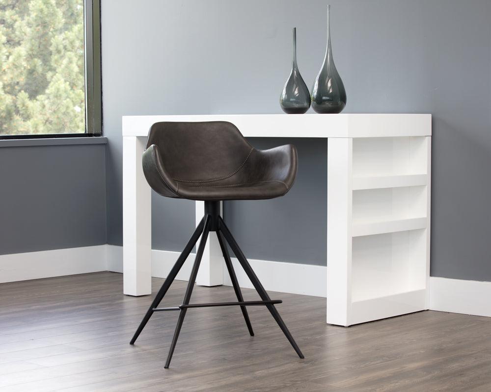 Sunpan Owen Swivel Counter Stool BAR STOOLS + COUNTER STOOLS
