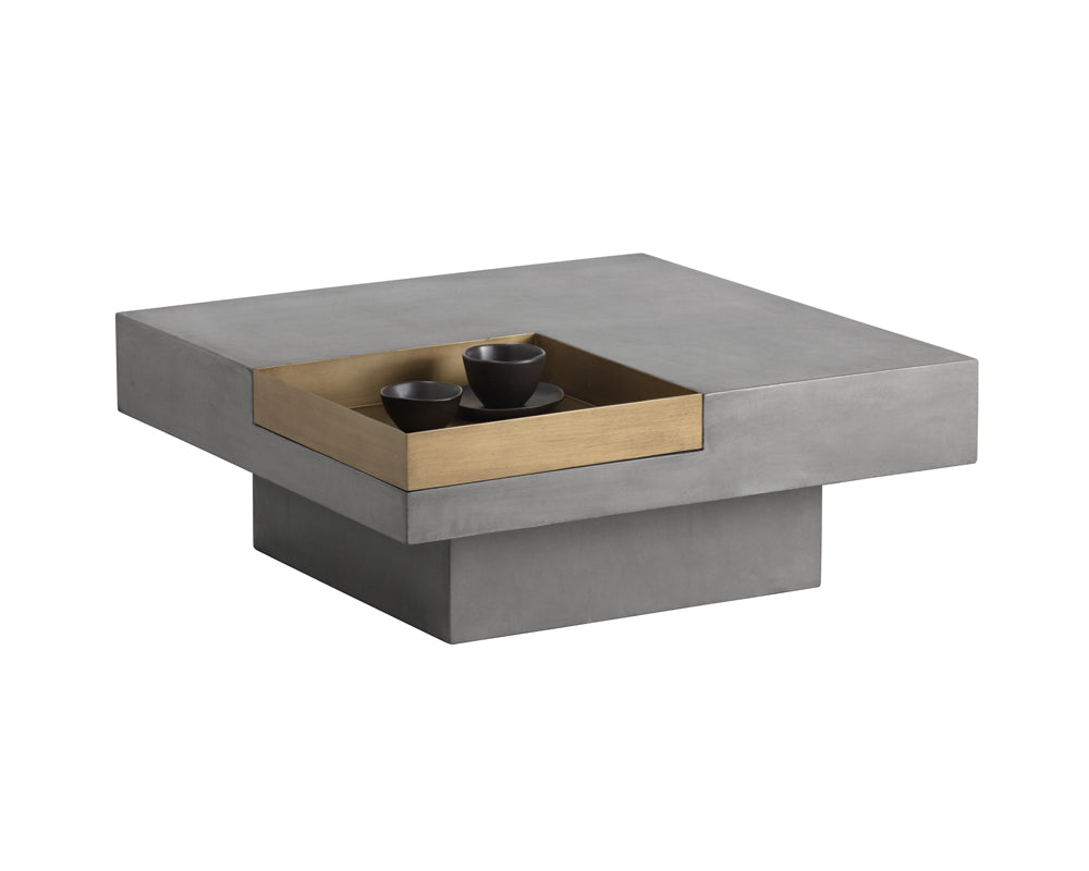 American Home Furniture | Sunpan - Quill Coffee Table 