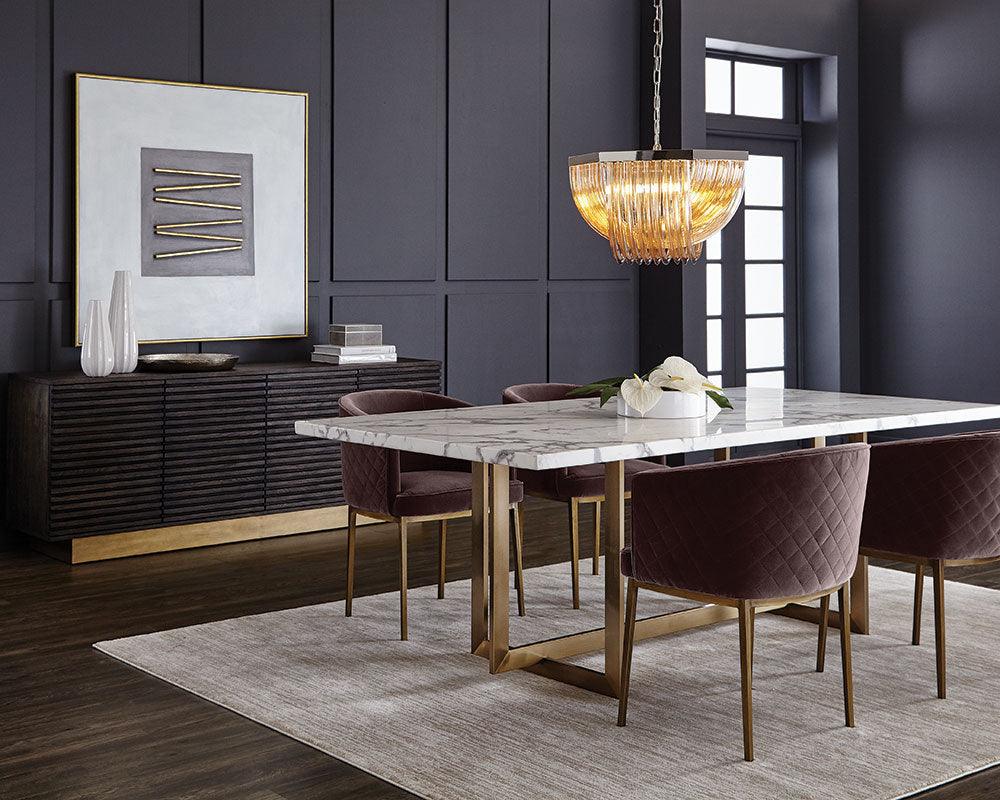 Sunpan Cornella Dining Armchair - Set of 2 DINING CHAIRS