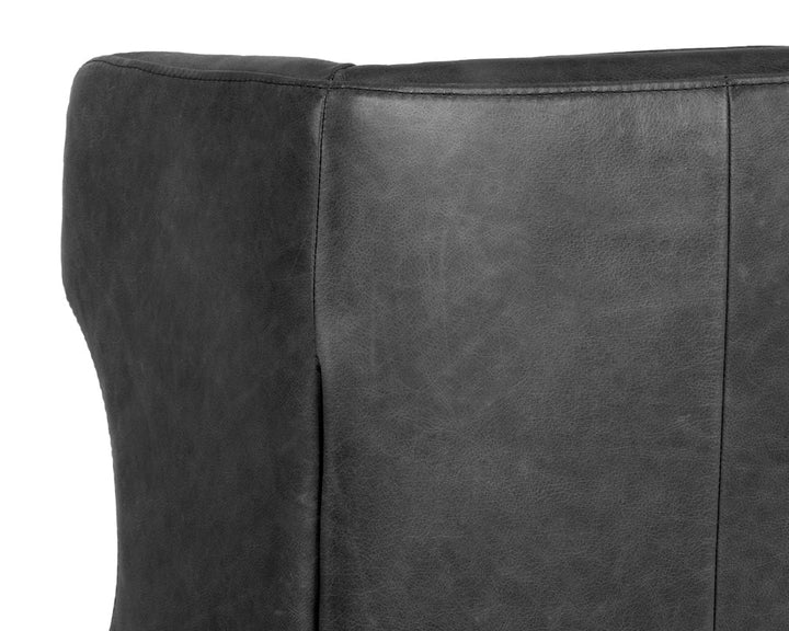 Marseille Black Leather