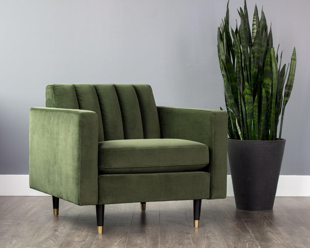Sunpan Yosi Armchair ACCENT + LOUNGE CHAIRS