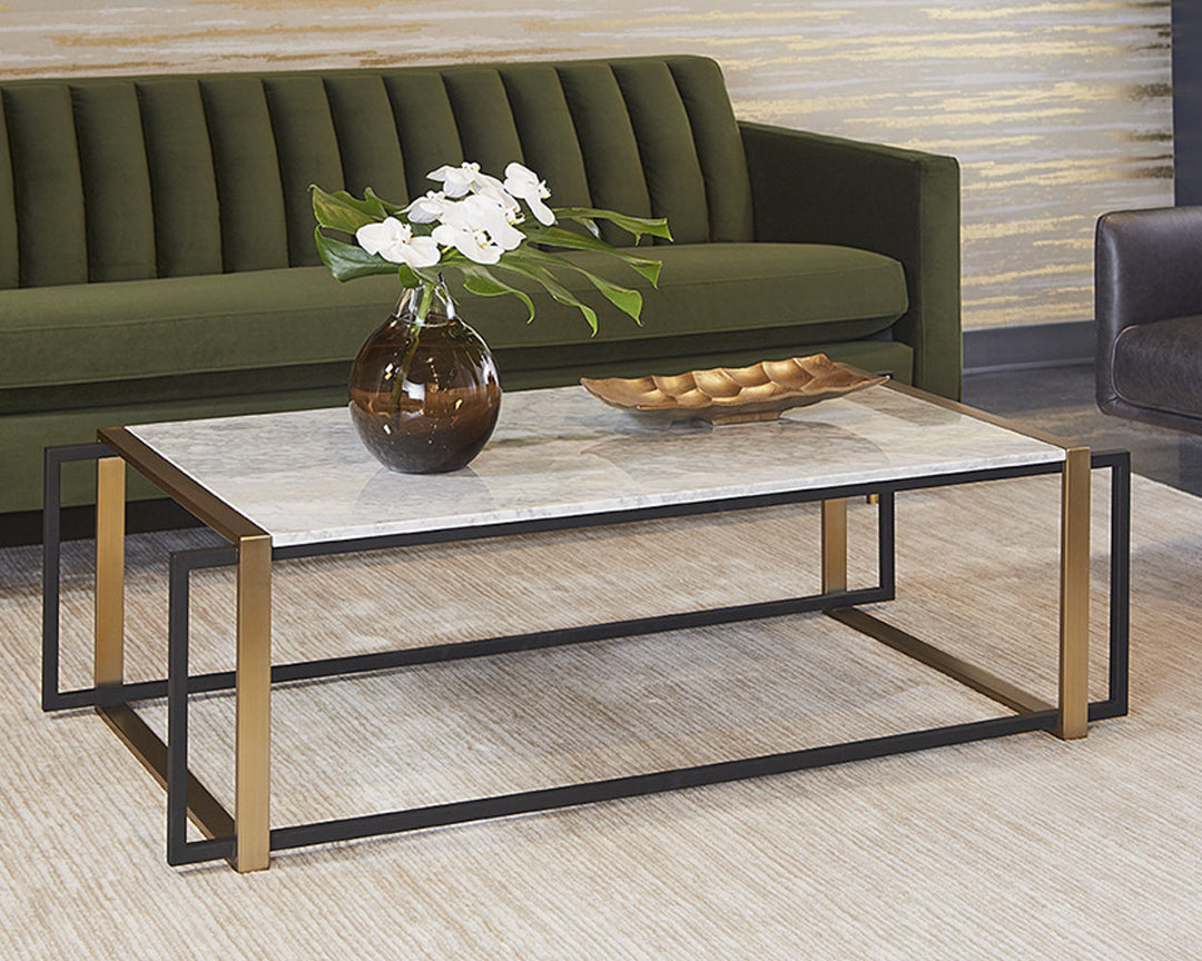 American Home Furniture | Sunpan - Garnet Coffee Table