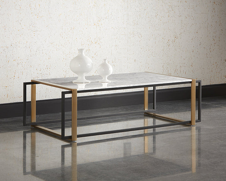 American Home Furniture | Sunpan - Garnet Coffee Table