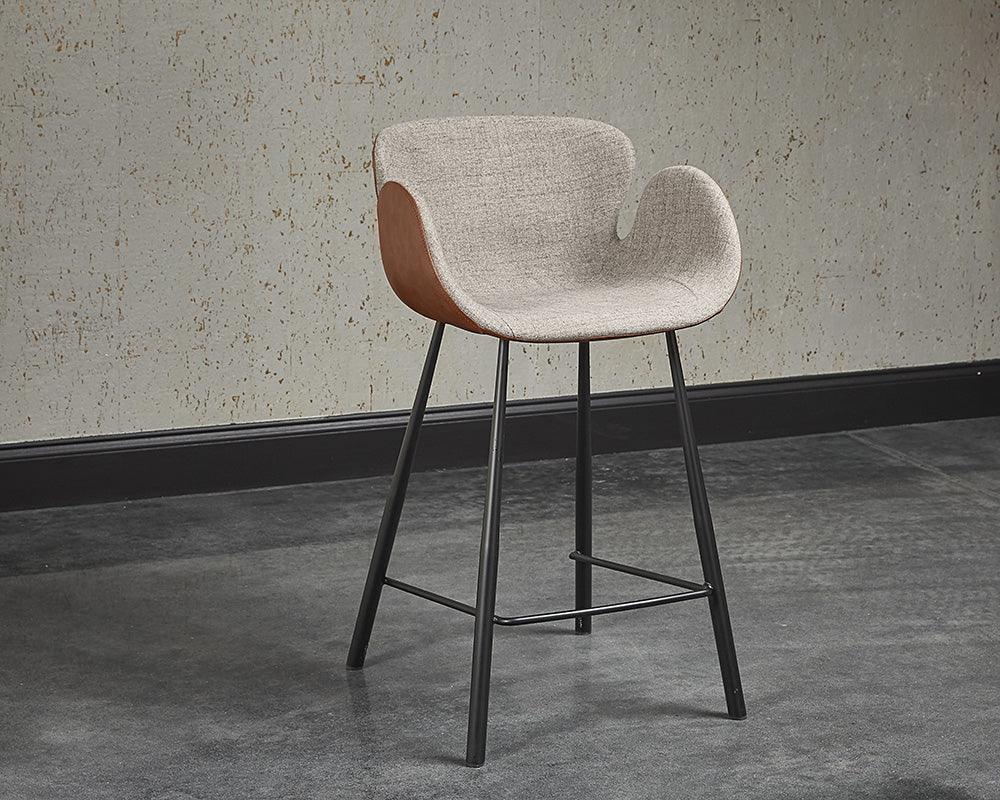 Sunpan Waldo Counter Stool BAR STOOLS + COUNTER STOOLS
