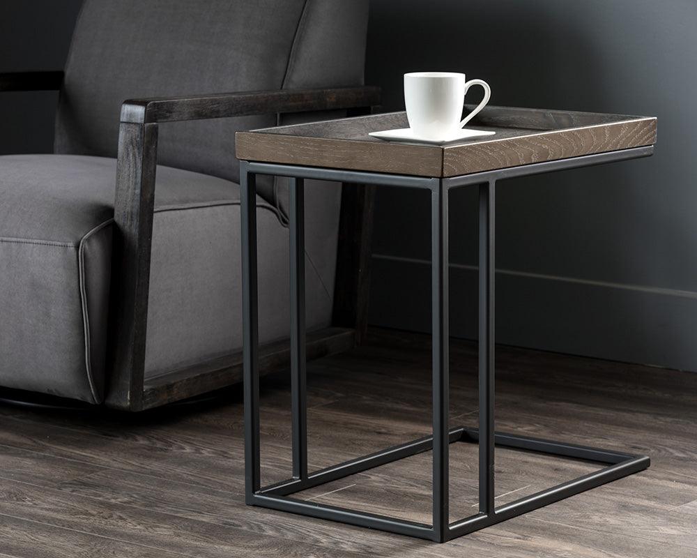 Sunpan Arden C-Shaped End Table ACCENT TABLES