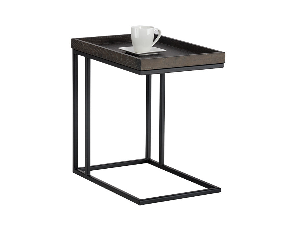 Arden C-Shaped End Table - AmericanHomeFurniture