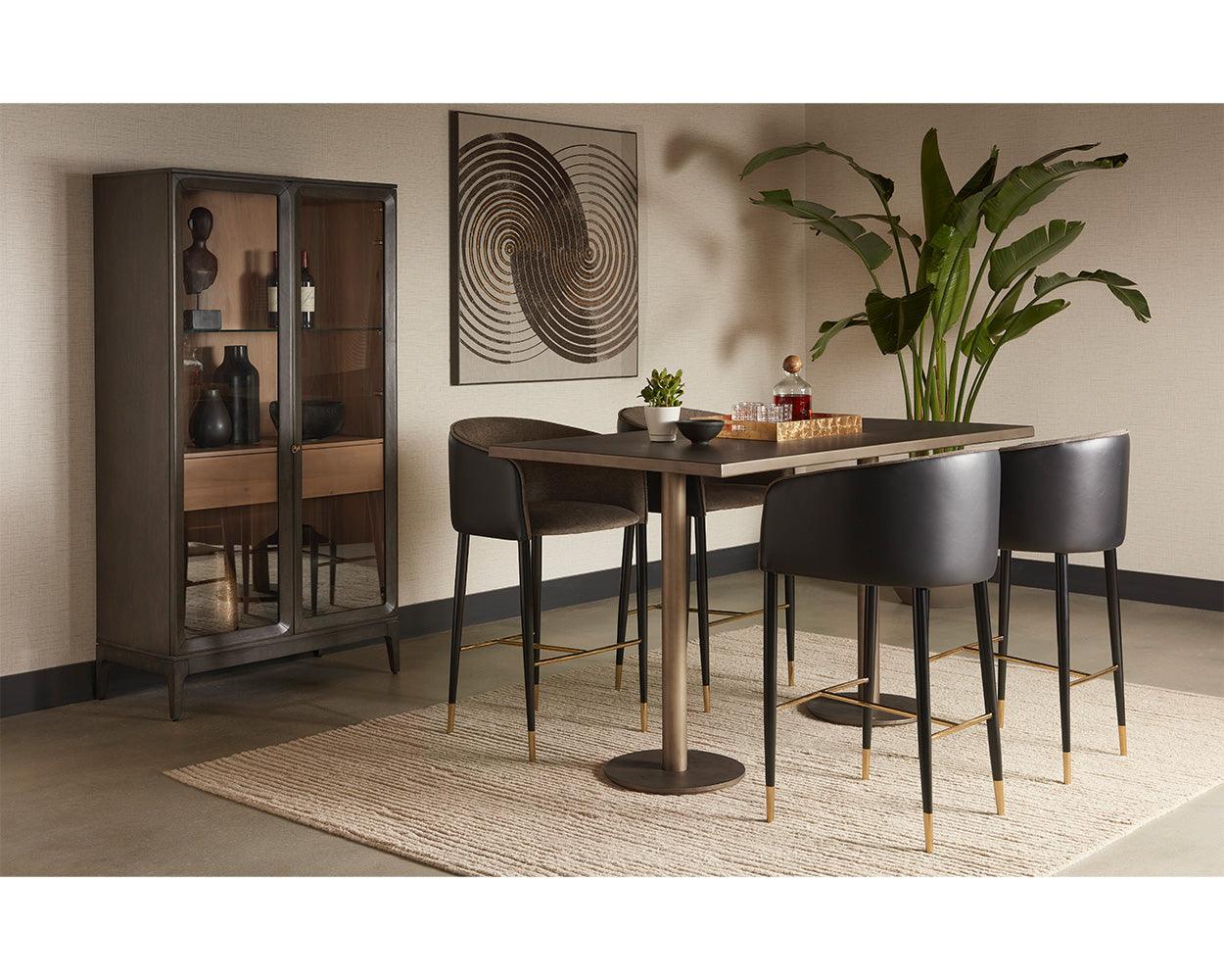 Sunpan Asher Barstool BAR STOOLS + COUNTER STOOLS