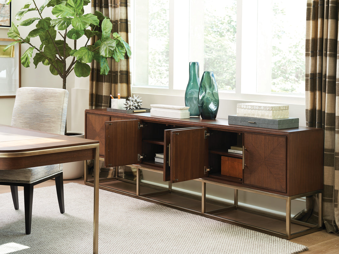 American Home Furniture | Sligh  - Studio Designs Cameron Long Media Console