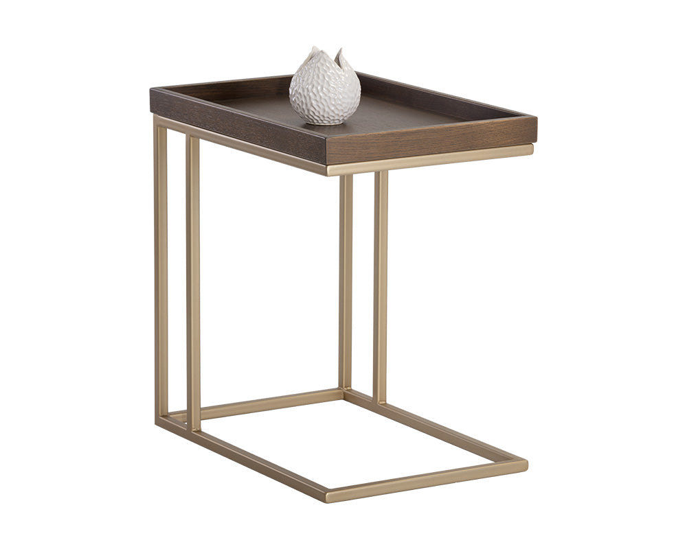 Arden C-Shaped End Table - AmericanHomeFurniture