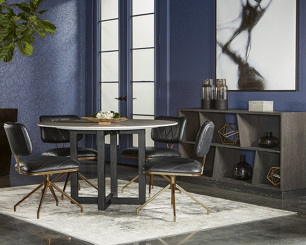 American Home Furniture | Sunpan - Zola Dining Table - 51.25"