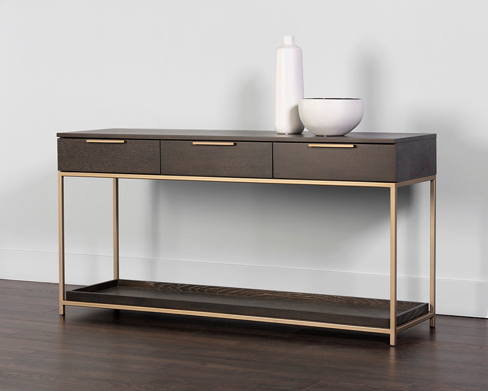 American Home Furniture | Sunpan - Rebel Console Table With Drawers  