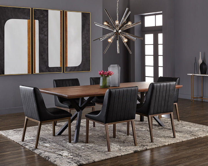 American Home Furniture | Sunpan - Lark Dining Table - 94"