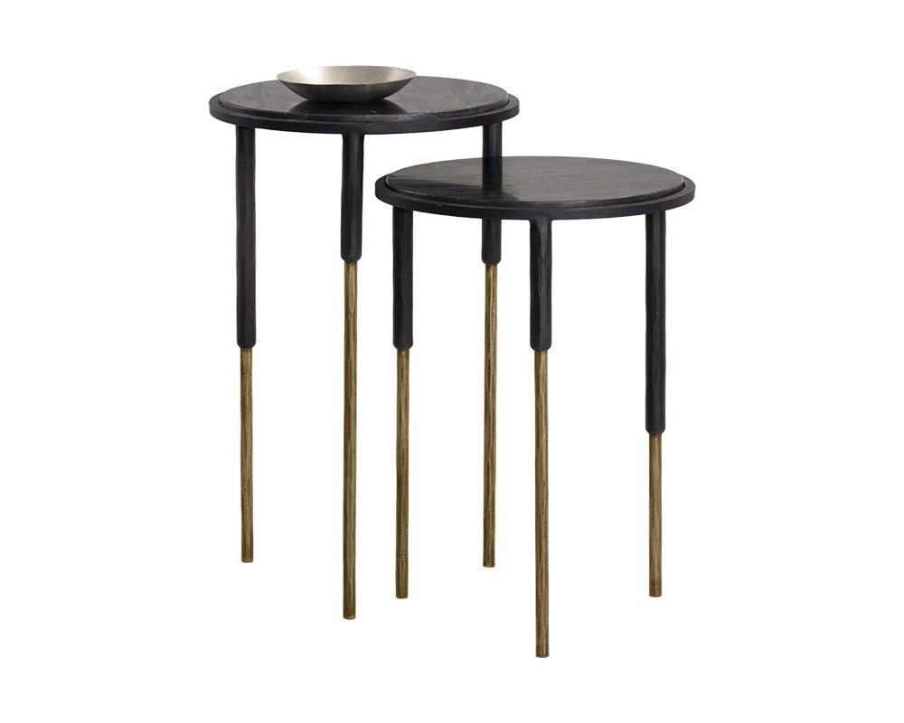 American Home Furniture | Sunpan - Kyrie Nesting Side Tables (Set Of 2)