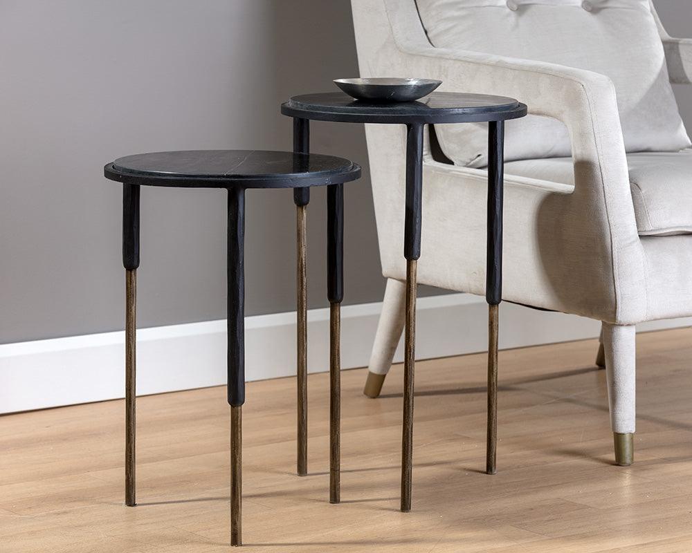 Sunpan Kyrie Nesting Side Tables (Set Of 2) ACCENT TABLES