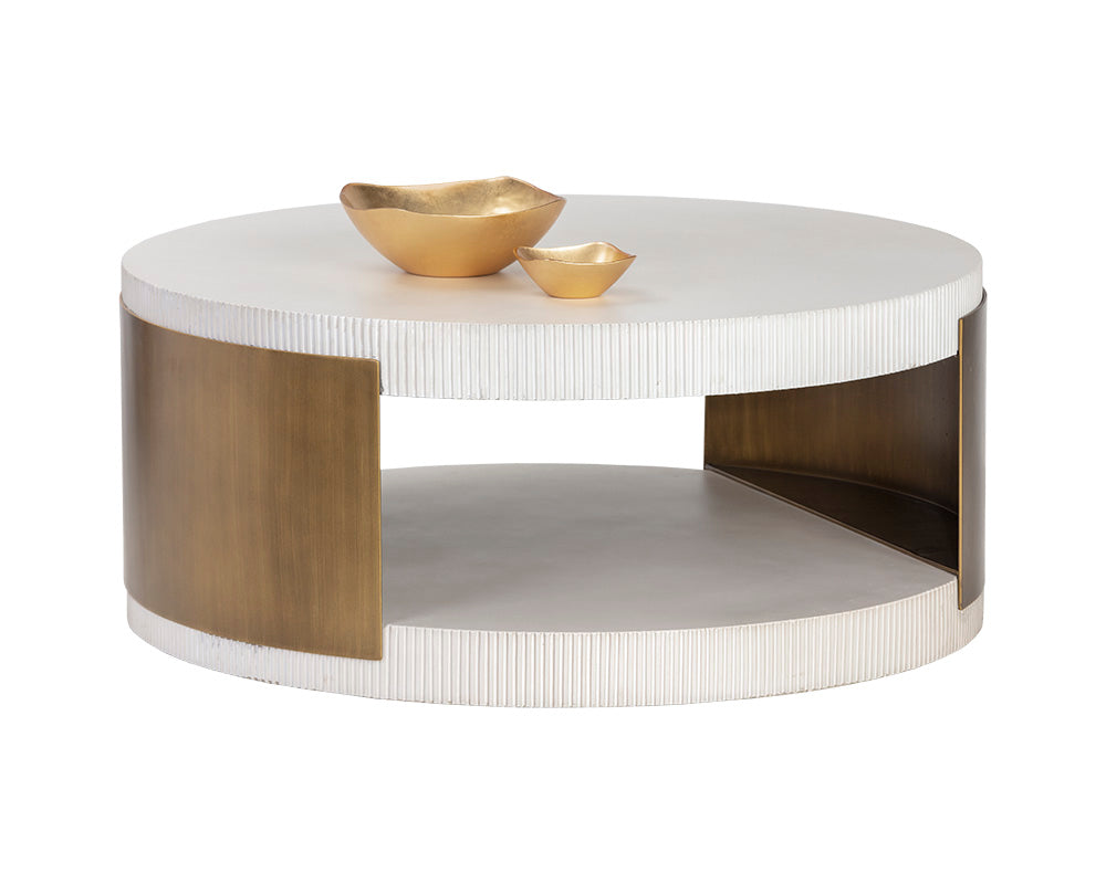 American Home Furniture | Sunpan - Cavette Coffee Table