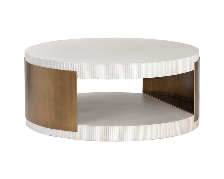 American Home Furniture | Sunpan - Cavette Coffee Table