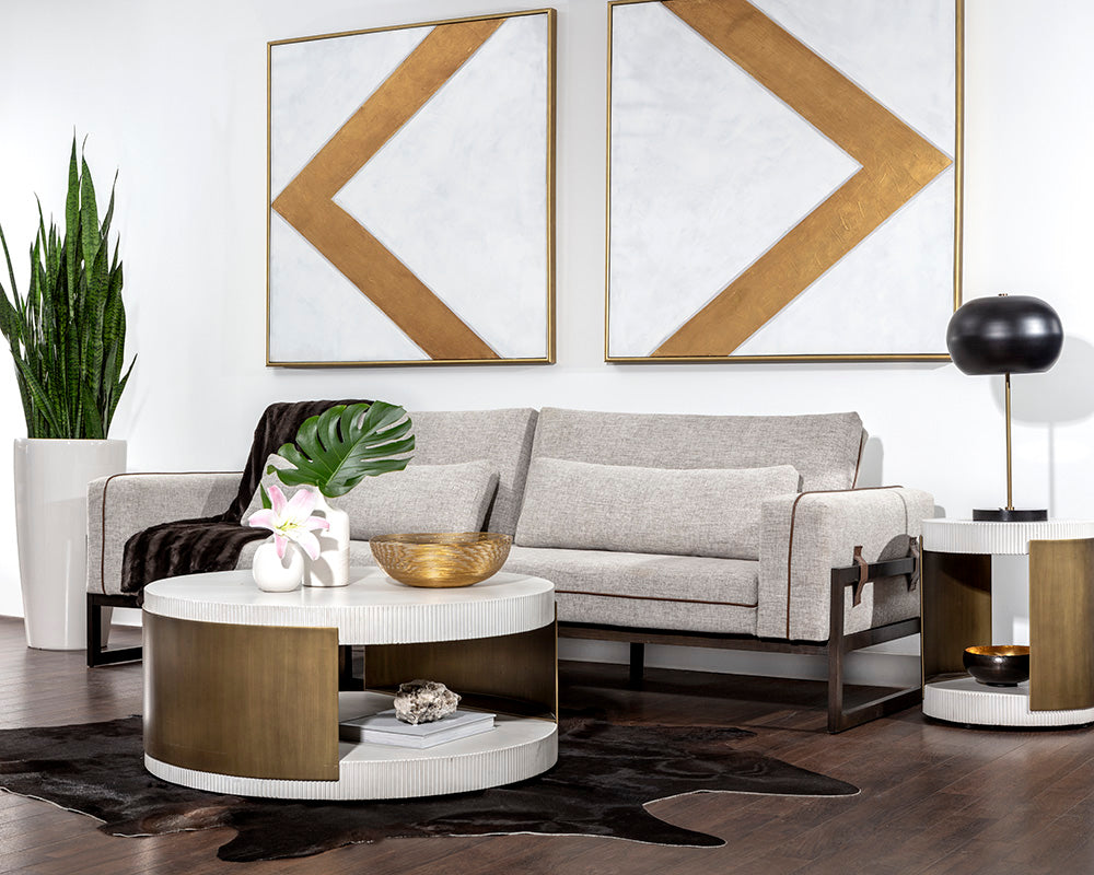 American Home Furniture | Sunpan - Cavette Coffee Table