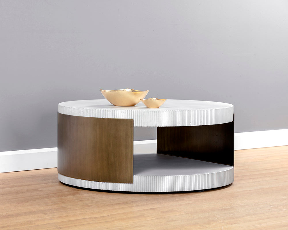 American Home Furniture | Sunpan - Cavette Coffee Table