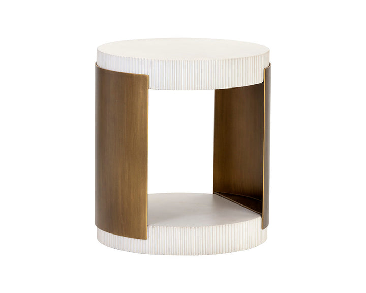 American Home Furniture | Sunpan - Cavette End Table