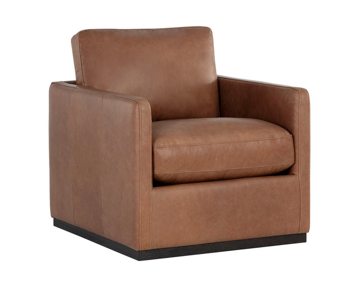 Portman Swivel Lounge Chair - AmericanHomeFurniture