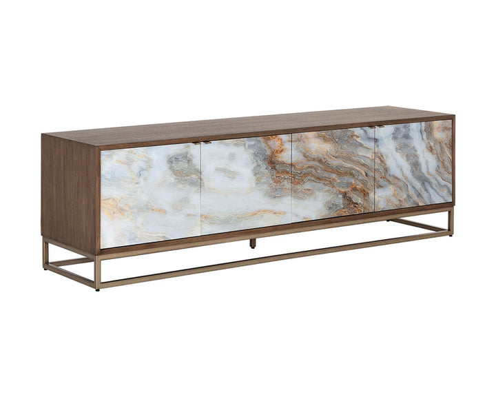 American Home Furniture | Sunpan - Fuentes Media Console And Cabinet