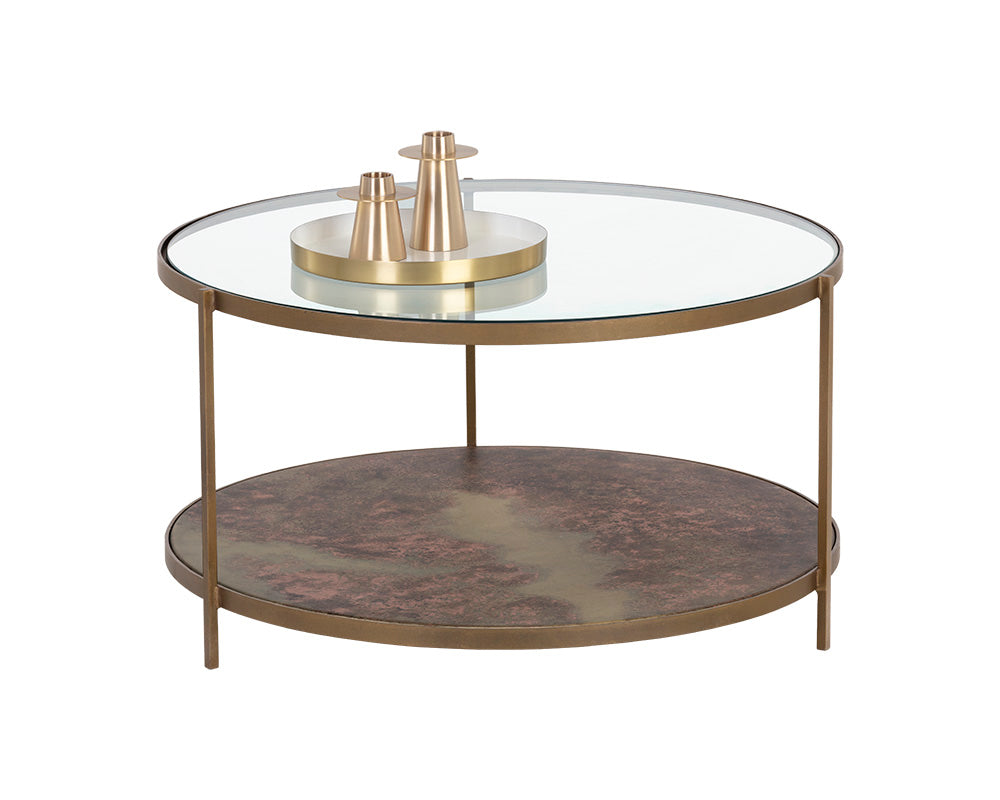 American Home Furniture | Sunpan - Concord Coffee Table - Round