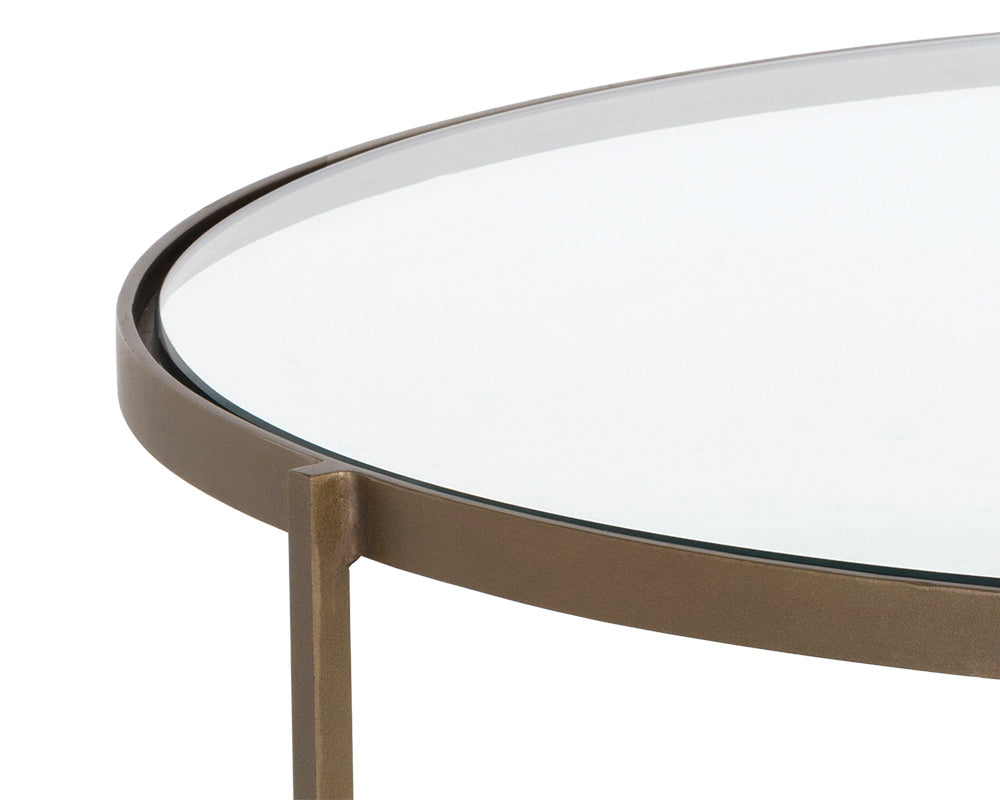 American Home Furniture | Sunpan - Concord Coffee Table - Round