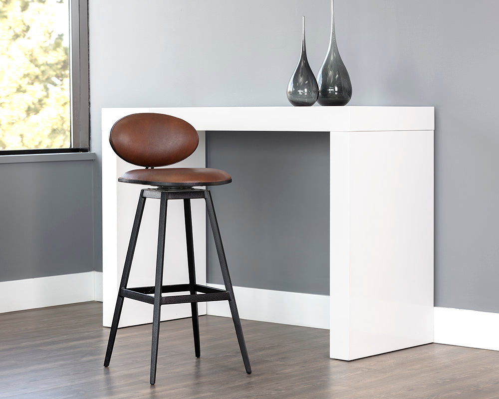 American Home Furniture | Sunpan - Ember Swivel Barstool 