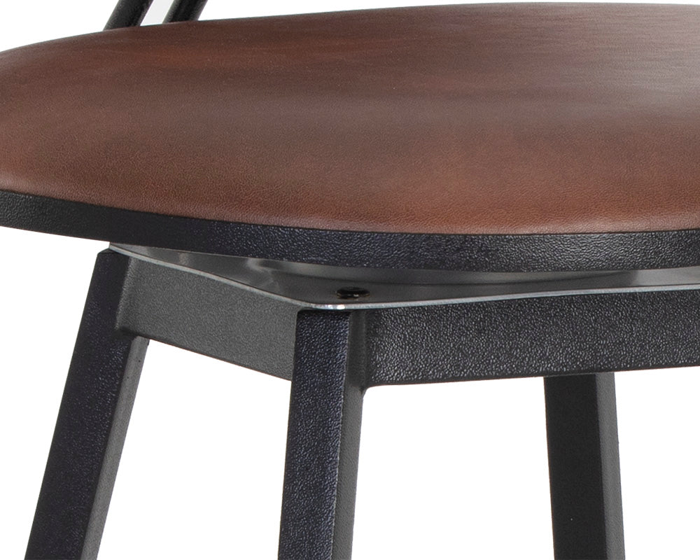 American Home Furniture | Sunpan - Ember Swivel Barstool 