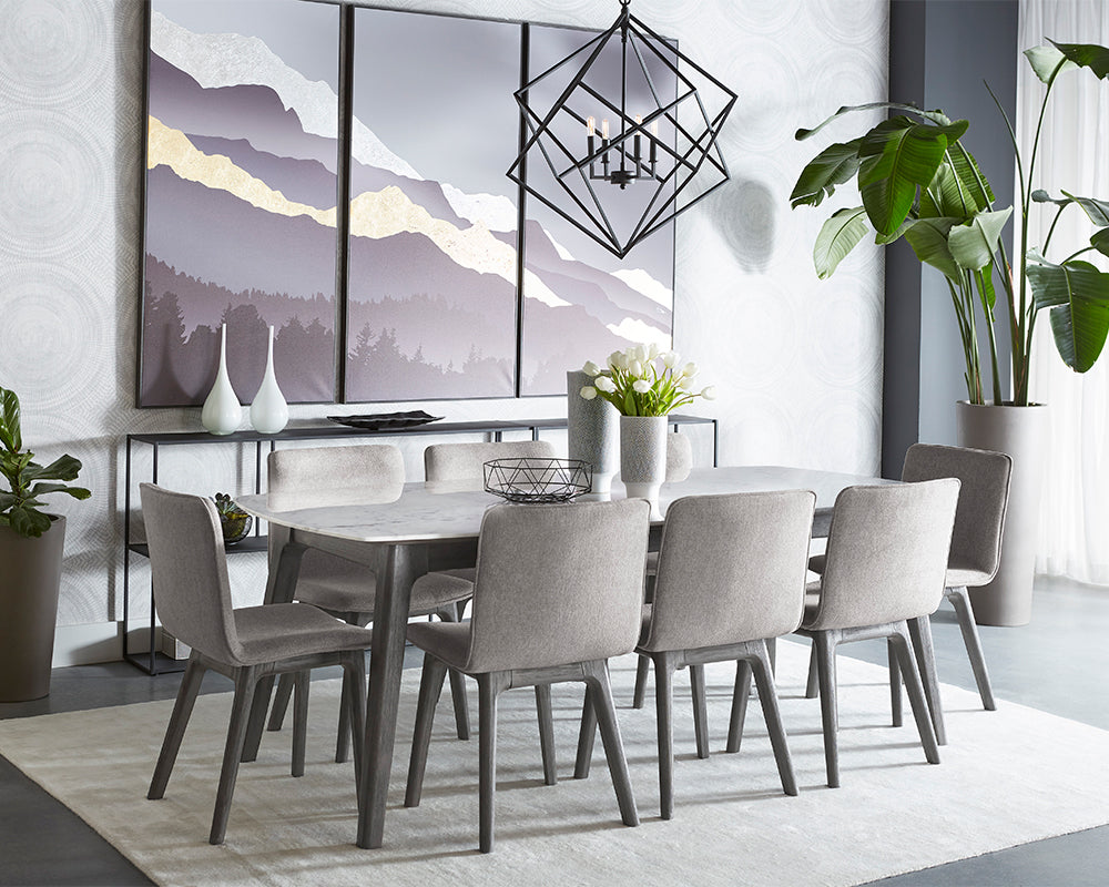 American Home Furniture | Sunpan - Keldon Dining Table - 82.75"