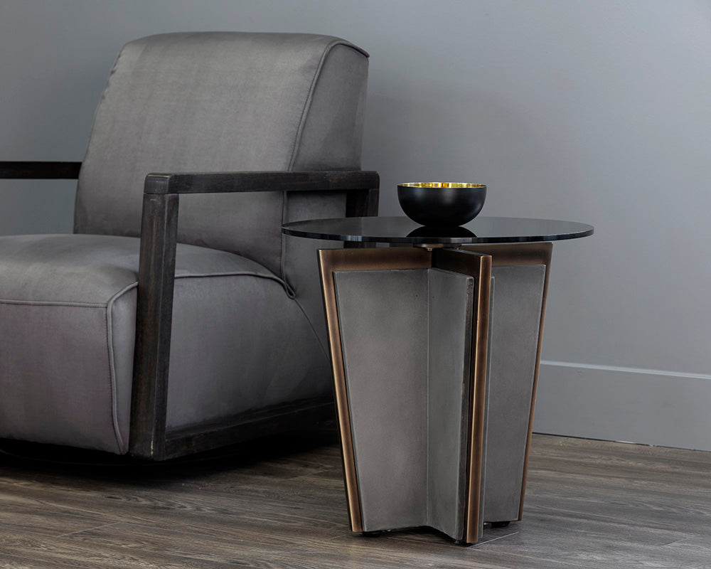 American Home Furniture | Sunpan - Paros End Table