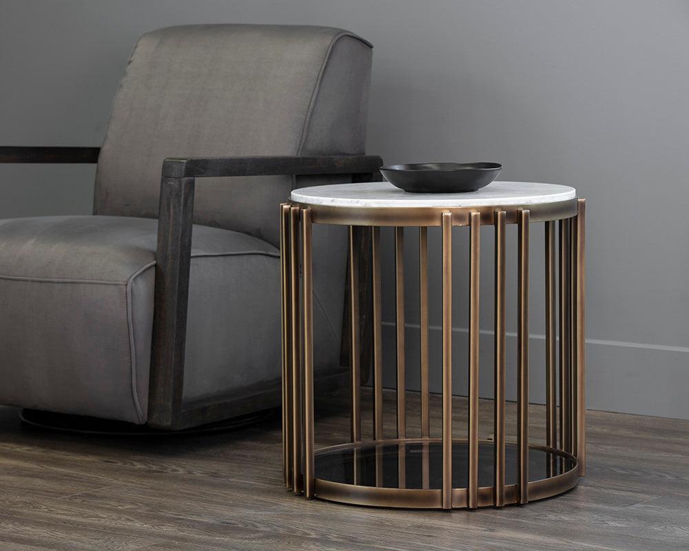 Sunpan Naxos End Table ACCENT TABLES