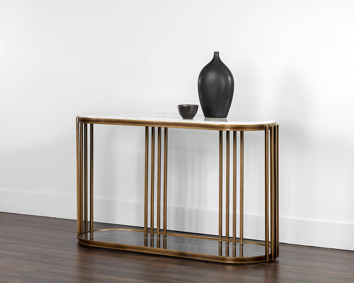 American Home Furniture | Sunpan - Naxos Console Table