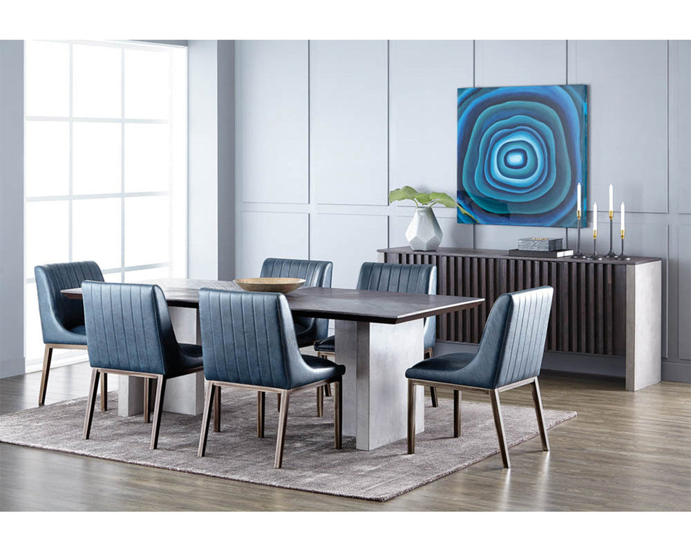 American Home Furniture | Sunpan - Bane Dining Table - 91.5"