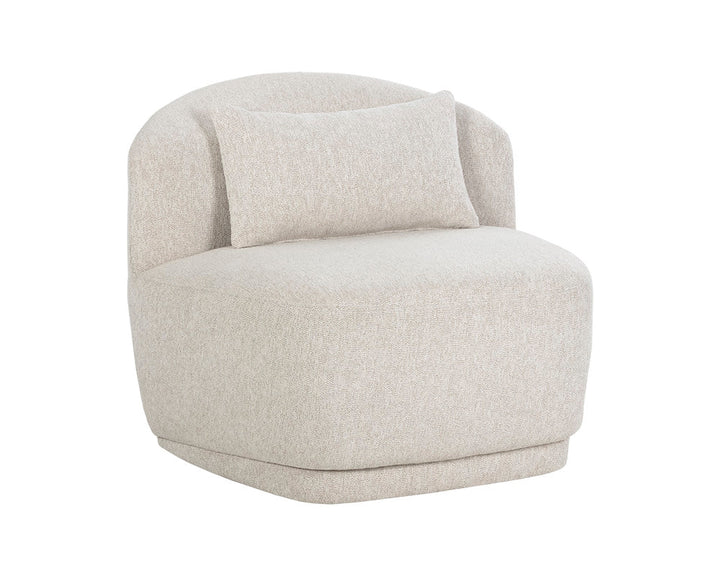 American Home Furniture | Sunpan - Soraya Swivel Armless Chair 