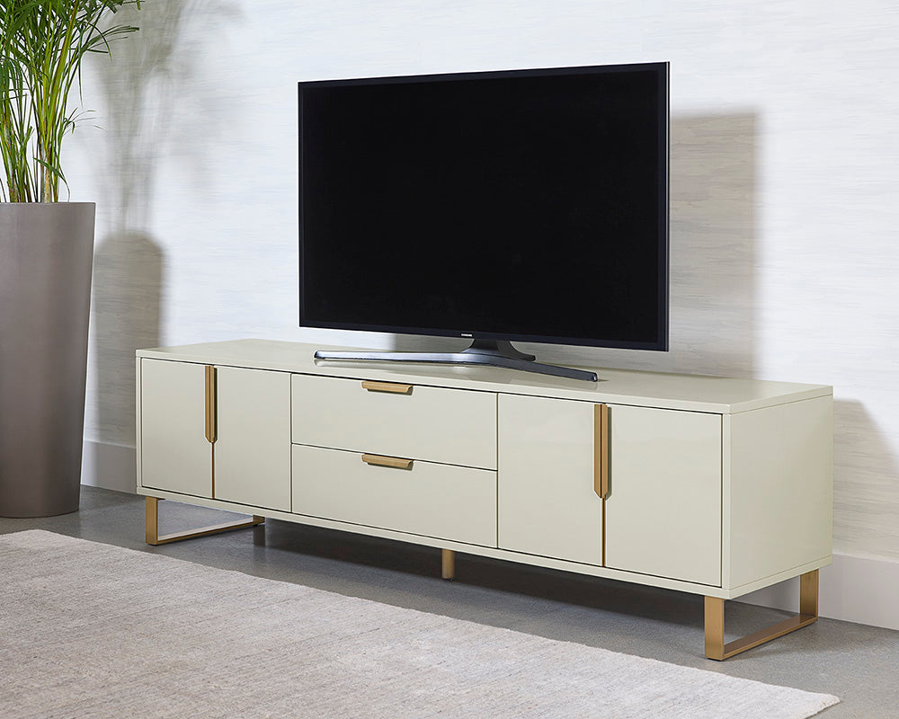 American Home Furniture | Sunpan - Barnette Media Console And Cabinet