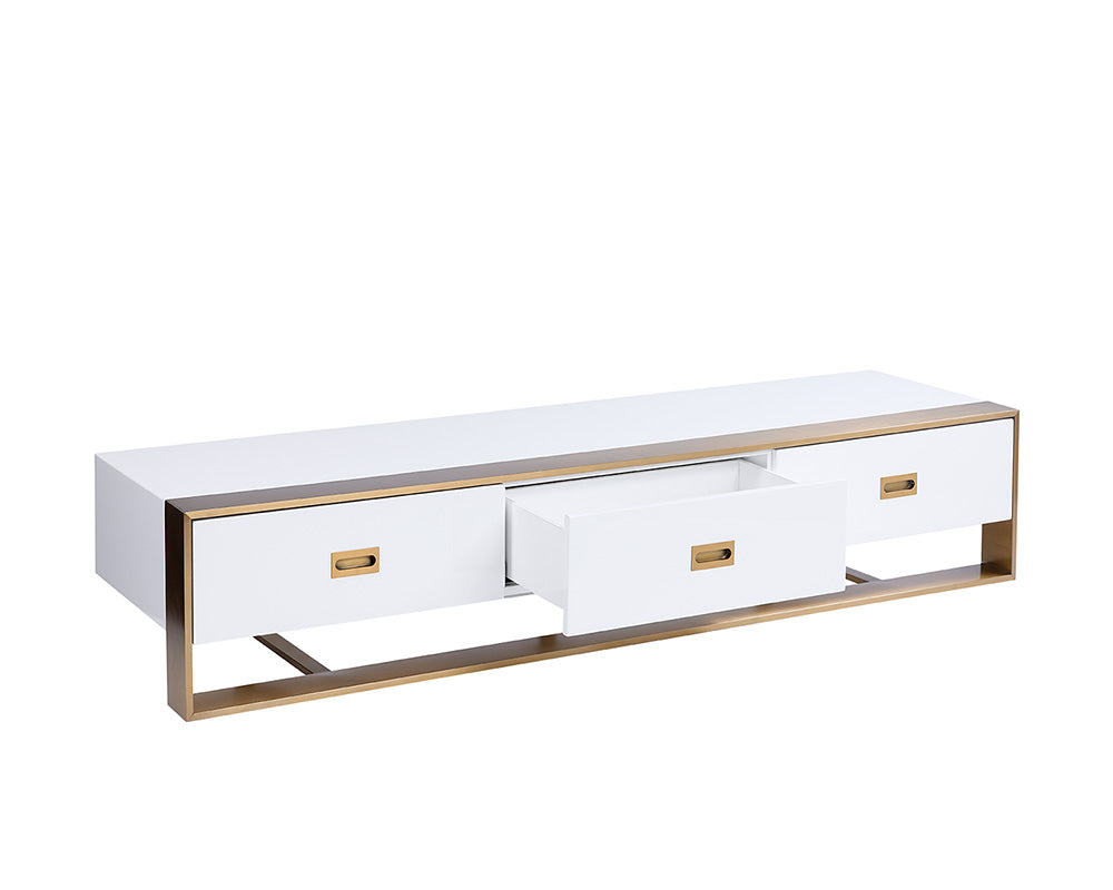 American Home Furniture | Sunpan - Brielle Media Console And Cabinet