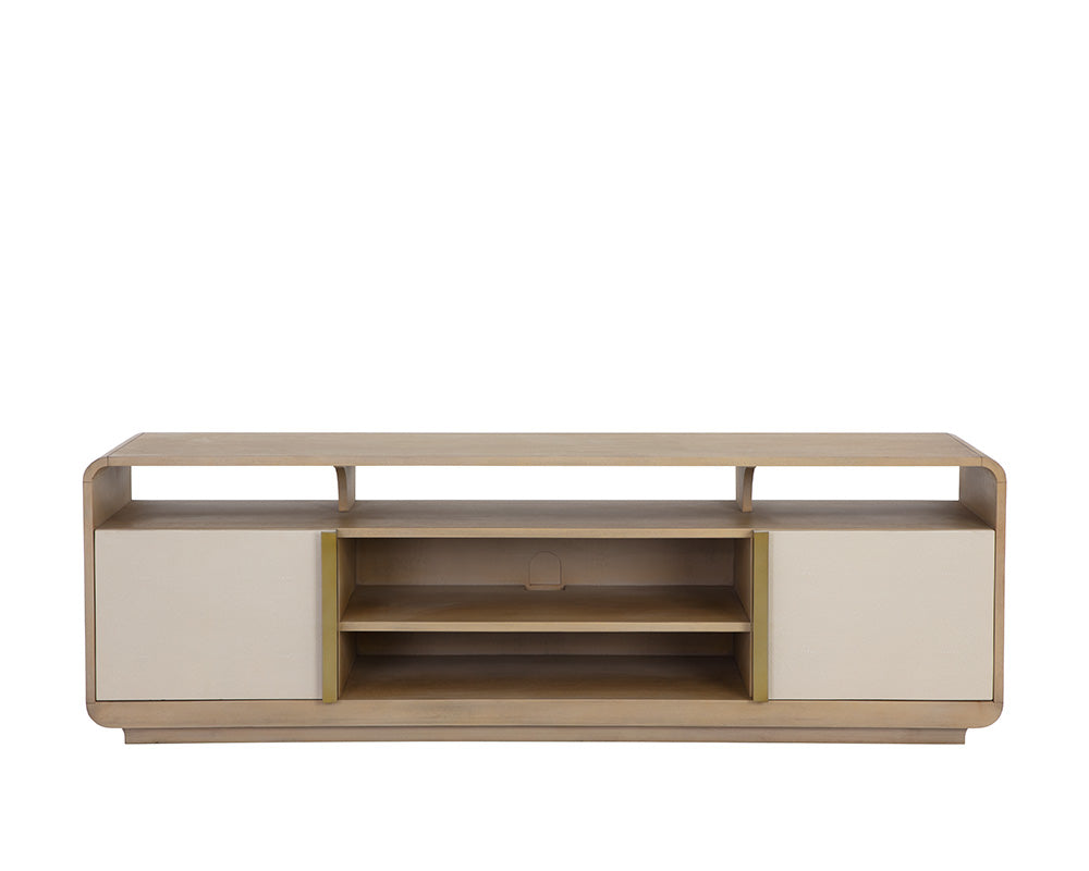 American Home Furniture | Sunpan - Kayden Media Console And Cabinet 