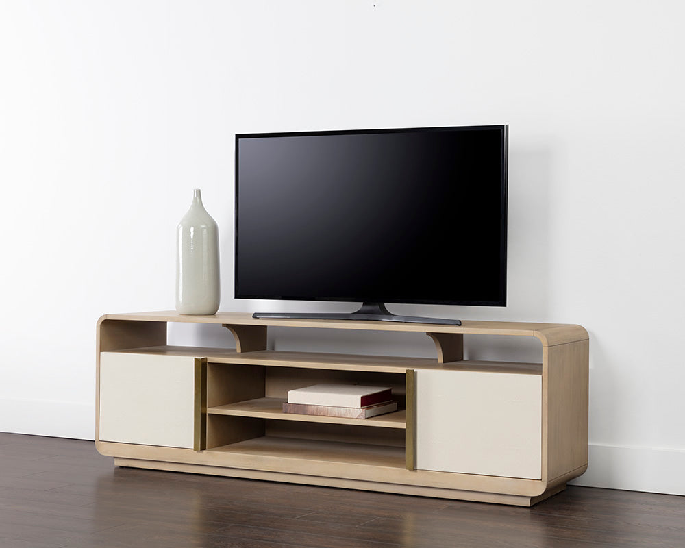 American Home Furniture | Sunpan - Kayden Media Console And Cabinet 