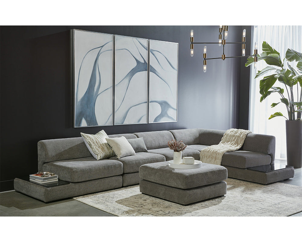 American Home Furniture | Sunpan - Harmony Modular - Ottoman