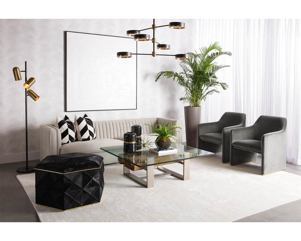 American Home Furniture | Sunpan - Tarlo Floor Lamp