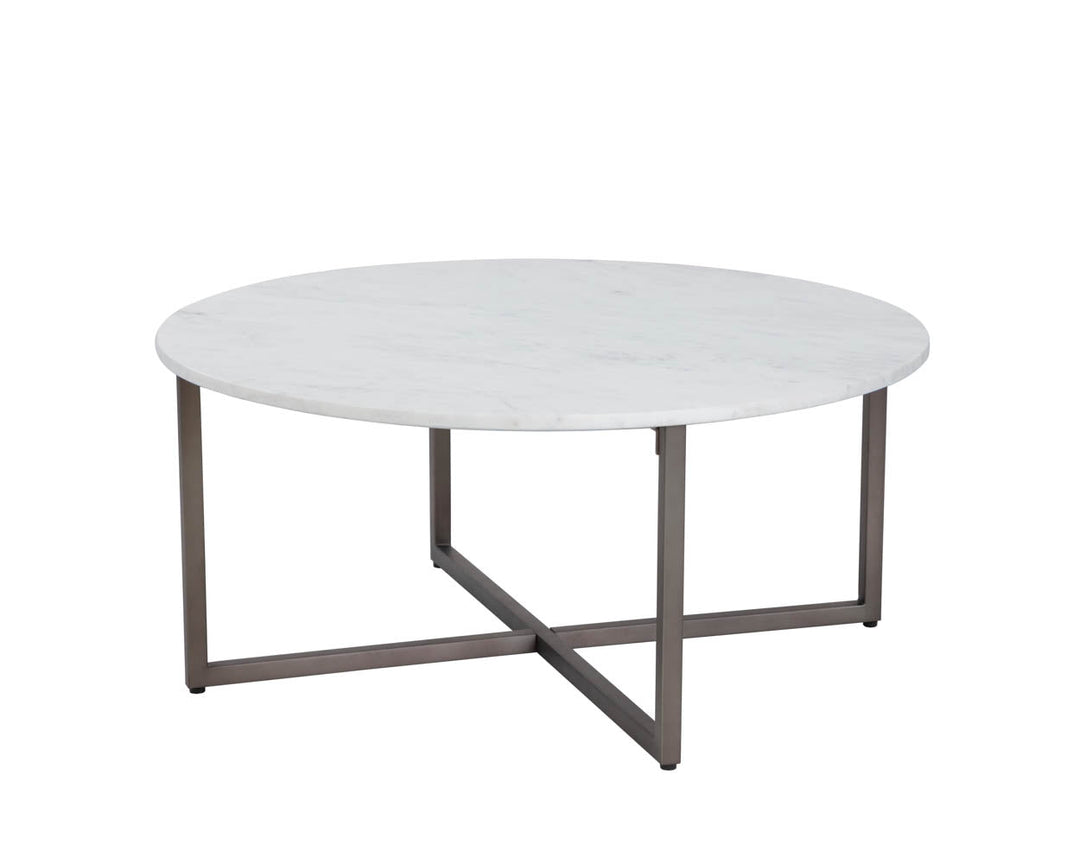 American Home Furniture | Sunpan - Kiara Coffee Table - Round