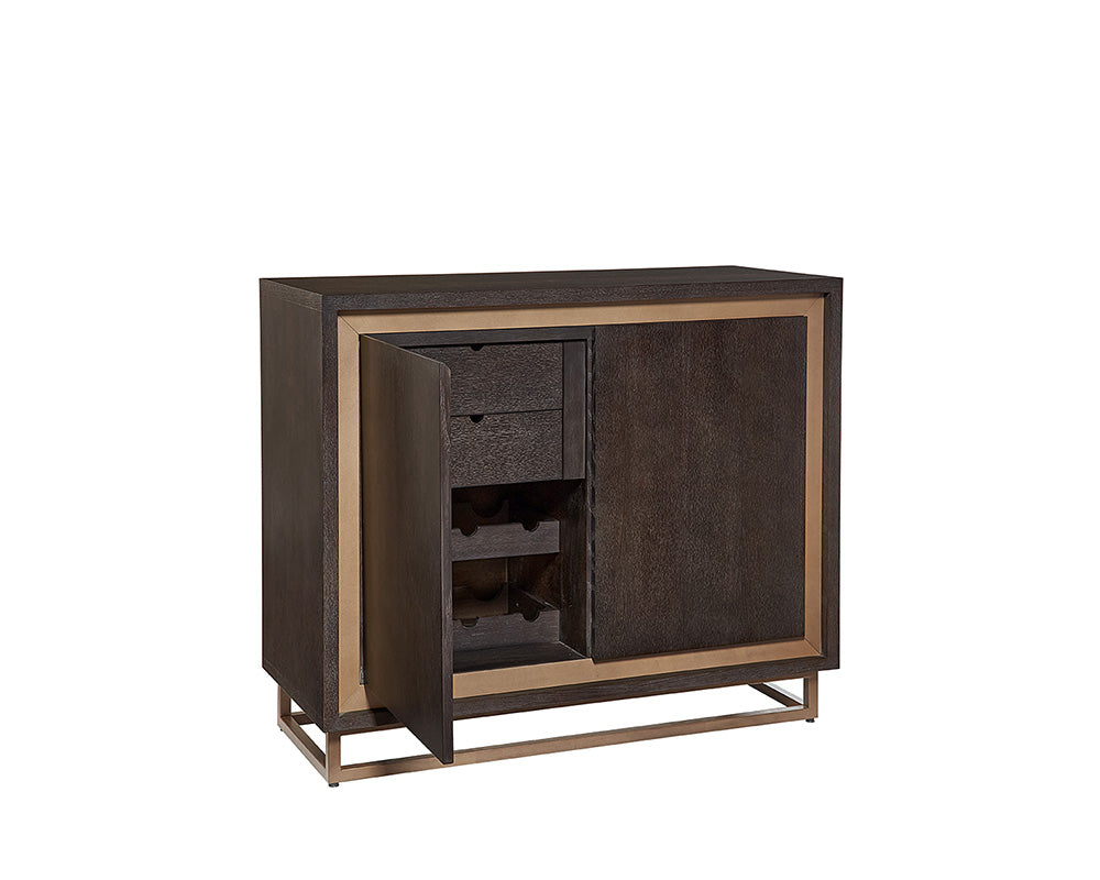 American Home Furniture | Sunpan - Baldessara Wine Cabinet