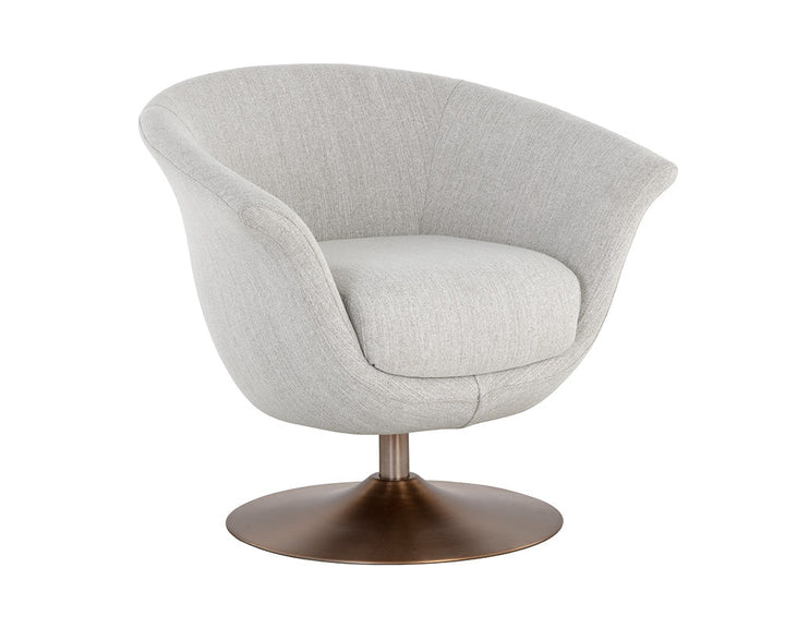 Carine Swivel Lounge Chair - AmericanHomeFurniture